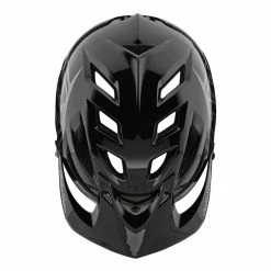 CASQUE A1 DRONE BLACK/SILVER YOUTH -VTT Boutique de vente casque a1 drone blacksilver youth 2