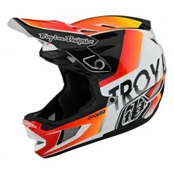 CASQUE D4 COMPOSITE MIPS QUALIFIER WHITE/ORANGE 2023 -VTT Boutique de vente casque d4 composite mips qualifier whiteorange 2023 3