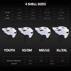 CASQUE FLOWLINE ORBIT WHITE YOUTH MIPS 2023 -VTT Boutique de vente casque flowline orbit white youth mips 2023 4