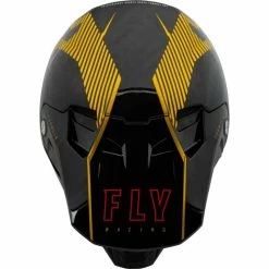 CASQUE FLY FORMULA CARBONE TRACER GOLD/NOIR 2023 -VTT Boutique de vente casque fly formula carbone tracer goldnoir 2023 2