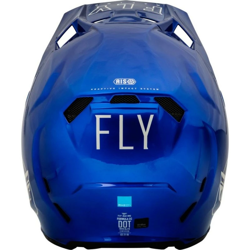 CASQUE FLY FORMULA CC CENTRUM BLEU METALLIC/GRIS CLAIR 2023 4 CASQUE FLY FORMULA CC CENTRUM BLEU METALLIC/GRIS CLAIR 2023 – Image 2
