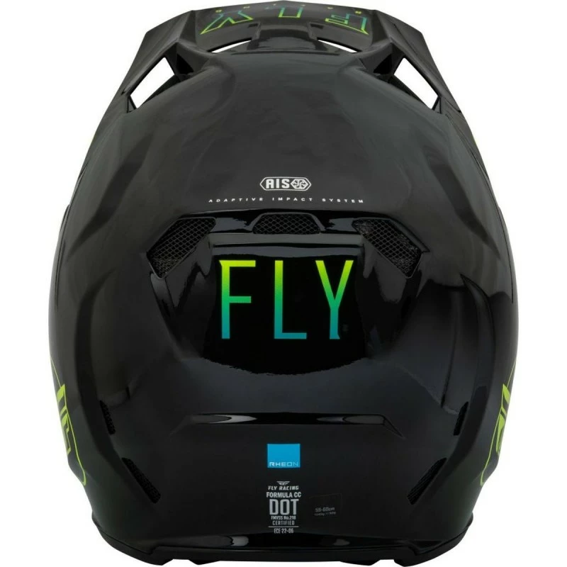 CASQUE FLY FORMULA CC CENTRUM NOIR/BLEU/JAUNE FLUO 2023 4 CASQUE FLY FORMULA CC CENTRUM NOIR/BLEU/JAUNE FLUO 2023 – Image 2