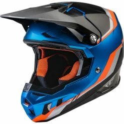 CASQUE FLY FORMULA CC DRIVER BLEU/ORANGE/NOIR -VTT Boutique de vente casque fly formula cc driver bleuorangenoir 3
