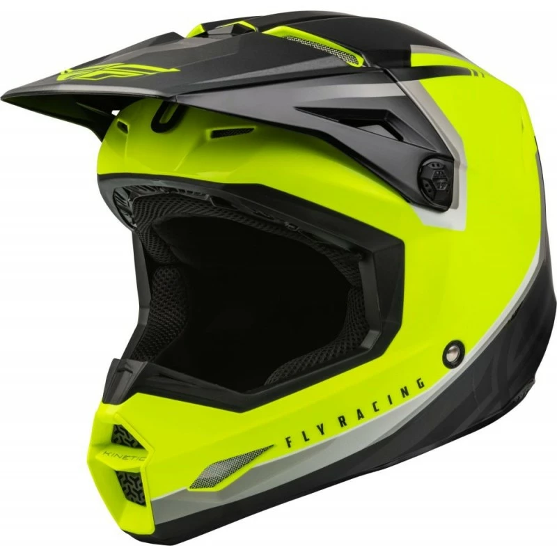 CASQUE FLY KINETIC VISION JAUNE FLUO/NOIR ENFANT 2023 6 CASQUE FLY KINETIC VISION JAUNE FLUO/NOIR ENFANT 2023 – Image 4