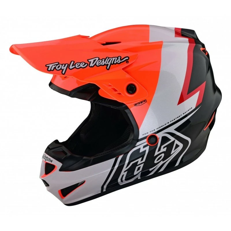 CASQUE GP VOLT ORANGE 2023 3 CASQUE GP VOLT ORANGE 2023