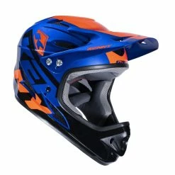 CASQUE KENNY DOWN HILL GRAPHIC BLUE 2023 -VTT Boutique de vente casque kenny down hill graphic blue 2023 3