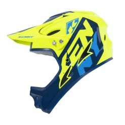 CASQUE KENNY DOWN HILL GRAPHIC NEON YELLOW 2023 -VTT Boutique de vente casque kenny down hill graphic neon yellow 2023 3