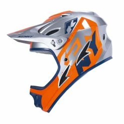 CASQUE KENNY DOWN HILL GRAPHIC ORANGE 2023 -VTT Boutique de vente casque kenny down hill graphic orange 2023 3
