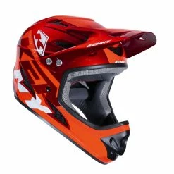 CASQUE KENNY DOWN HILL GRAPHIC RED 2023 -VTT Boutique de vente casque kenny down hill graphic red 2023 3