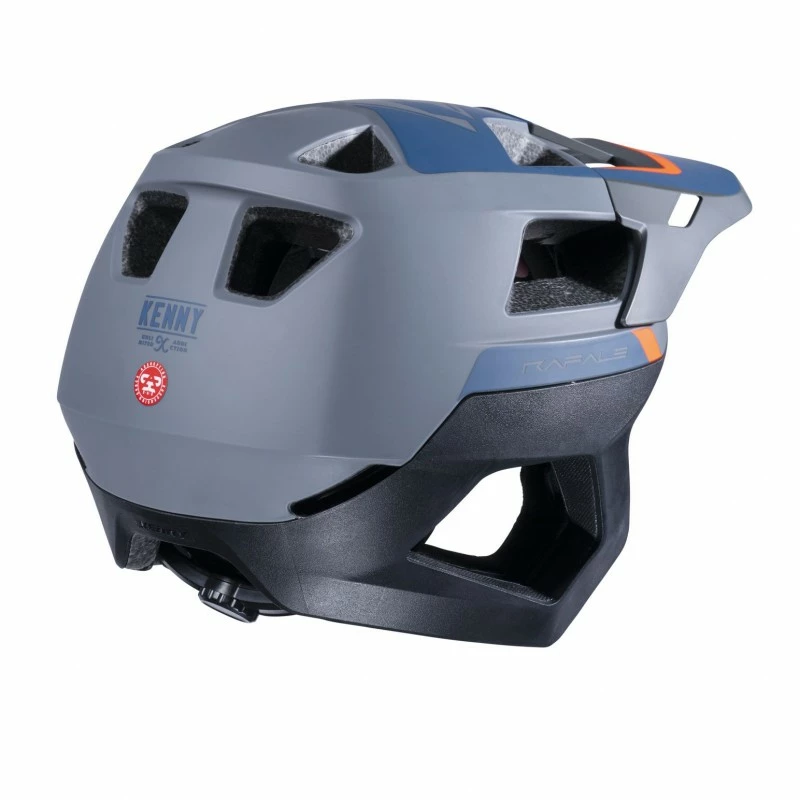 CASQUE KENNY RAFALE GREY/ORANGE 2023 3 CASQUE KENNY RAFALE GREY/ORANGE 2023