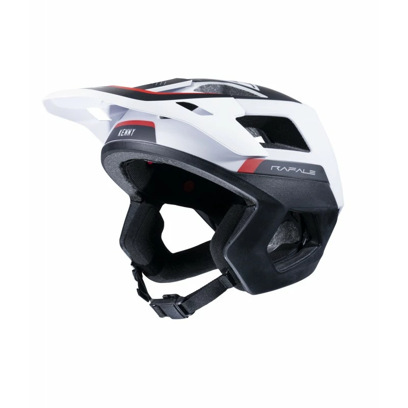 CASQUE KENNY RAFALE WHITE/RED 2023 3 CASQUE KENNY RAFALE WHITE/RED 2023