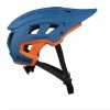 CASQUE KENNY SCRAMBLER BLUE ORANGE -VTT Boutique de vente casque kenny scrambler blue orange