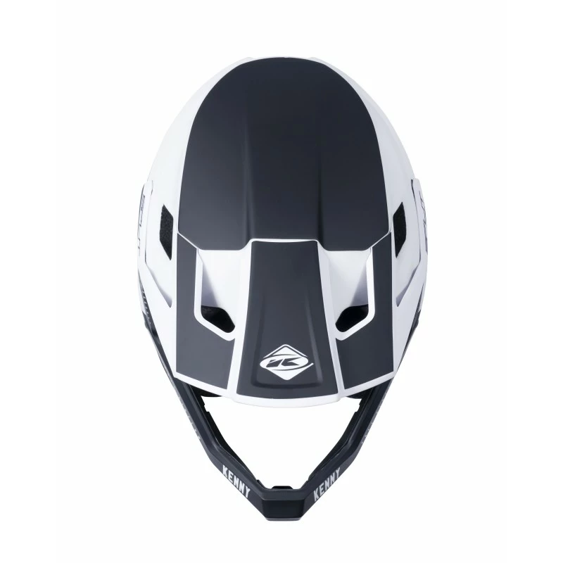 CASQUE SPLIT KENNY WHITE/BLACK 2023 3 CASQUE SPLIT KENNY WHITE/BLACK 2023