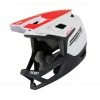 CASQUE SPLIT KENNY WHITE/RED 2022 -VTT Boutique de vente casque split kenny whitered 2022