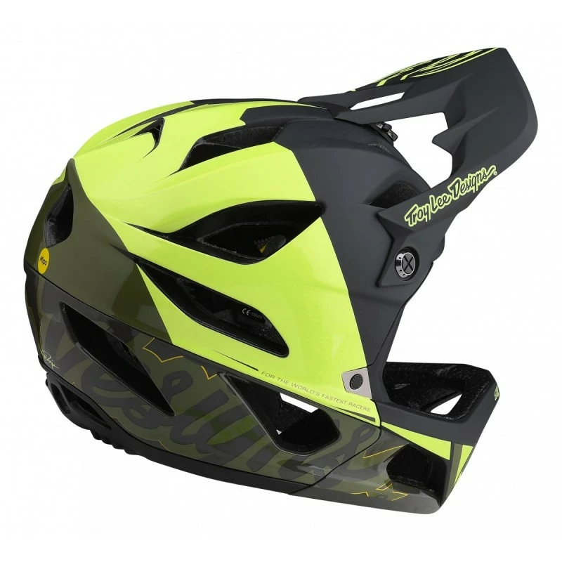 CASQUE STAGE MIPS NOVA GLO YELLOW TLD 3 CASQUE STAGE MIPS NOVA GLO YELLOW TLD