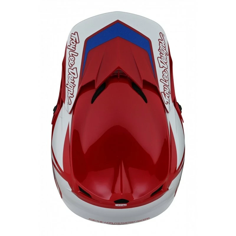 CASQUE TLD GP OVERLOAD RED/WHITE 6 CASQUE TLD GP OVERLOAD RED/WHITE – Image 4