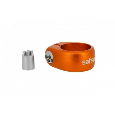 Collier De Selle IXOW Safering Keycode Orange 31.8 3 Collier De Selle IXOW Safering Keycode Orange 31.8
