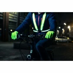 Harnais Fluorescent Ajustable Jaune WOWOW 7 Harnais Fluorescent Ajustable Jaune WOWOW -VTT Boutique de vente harnais fluorescent ajustable jaune wowow 2