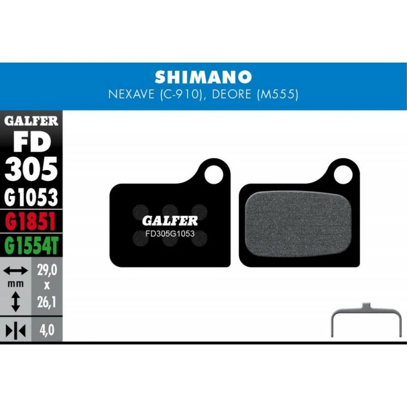 PLAQ DE FREIN . SHIMANO NEXAVE, DEORE M555 NOIR STD 3 PLAQ DE FREIN . SHIMANO NEXAVE, DEORE M555 NOIR STD