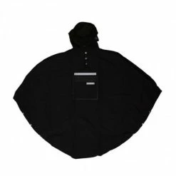 Poncho Pluie Urbain THE PEOPLE'S PONCHO 3.0 Noir
