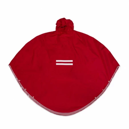 Poncho Pluie Urbain THE PEOPLE'S PONCHO 3.0 Rouge 5 Poncho Pluie Urbain THE PEOPLE'S PONCHO 3.0 Rouge – Image 3
