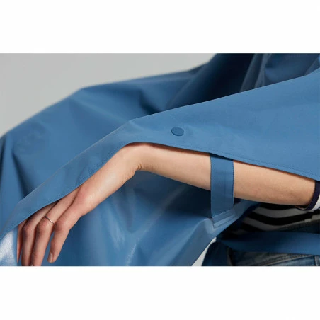 Poncho Pluie Vélo BASIL Hoga Bleu Horizon 12 Poncho Pluie Vélo BASIL Hoga Bleu Horizon – Image 10